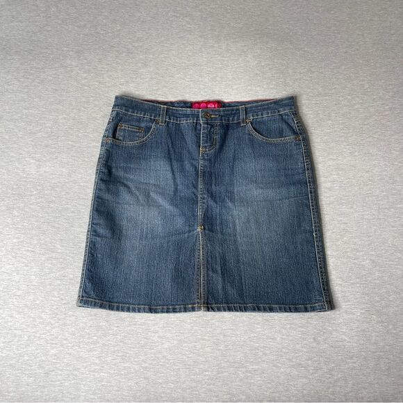 GLO jeans Dresses & Skirts - GLO Juniors Y2K Vintage Denim Mini Skirt